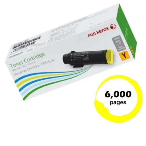 Fuji Xerox Fuji Xerox CT202654 Yell Toner XCT202654