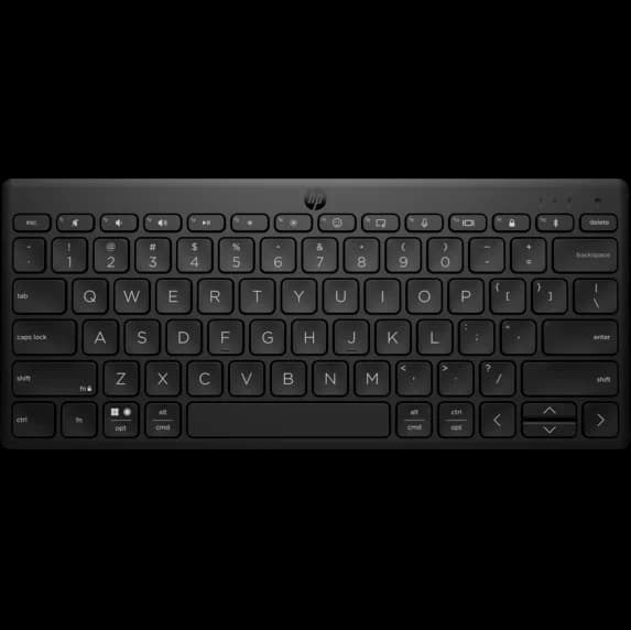 HP HP 350 Compact Multi-Device Bluetooth Keyboard - Black 692S8AA