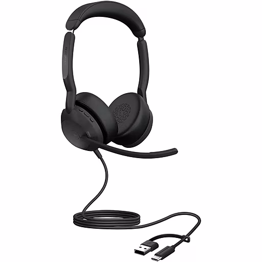 Evolve2 50 Stereo Wired/Wireless Headset MS USB-A/USB-C and Bluetooth Jabra — view 2