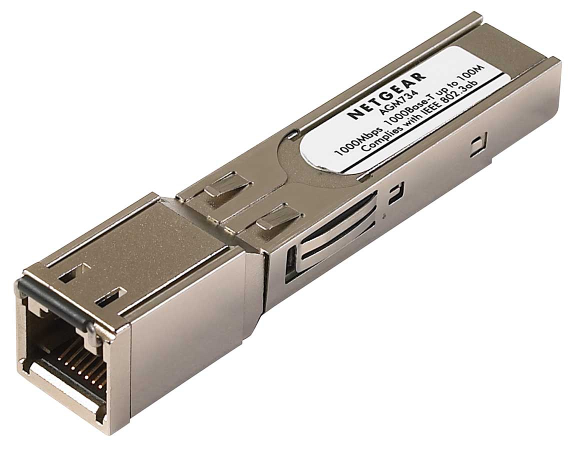 NETGEAR AGM734-10000S ProSafe 1000BASE-T SFP RJ45 GBIC Module NETGEAR — view 2