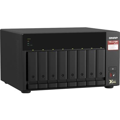 8-Bay NAS Quad-Core 2.2GHz CPU 8GB RAM 2 x 1Gig/2.5Gig Ethernet QNAP — view 2