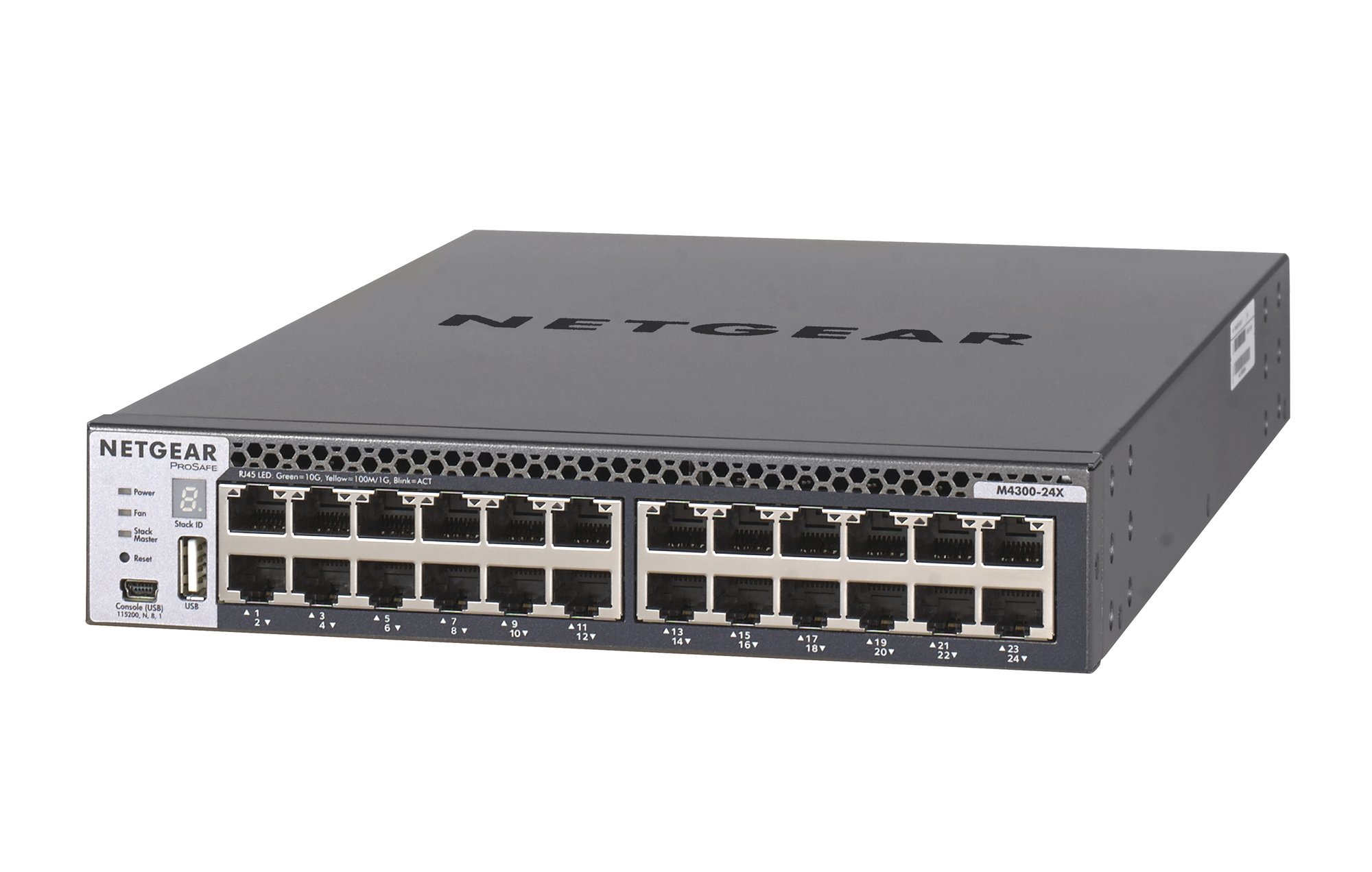 NETGEAR XSM4324CS-100AJS AV Line 24-Port 10GigE Managed Network Switch with SFP+ NETGEAR — view 2