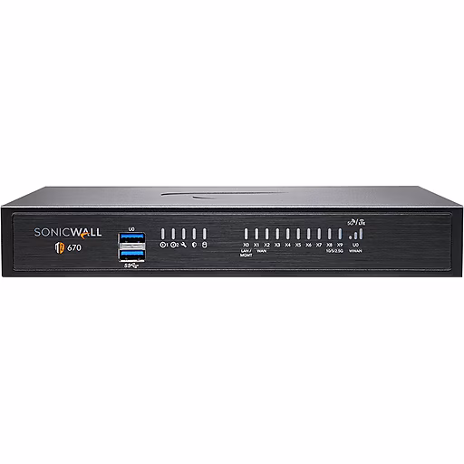 SONICWALL TZ670 WITH 8X5 SUPPORT 1YR SONICWALL — view 2