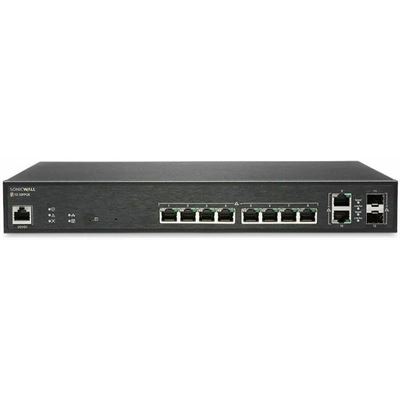 SONICWALL SWITCH SWS12-10FPOE WITH WIRELESS NETWORK MANAGEMENT ESSENTIAL AND SUPPORT 3YR SONICWALL — view 2