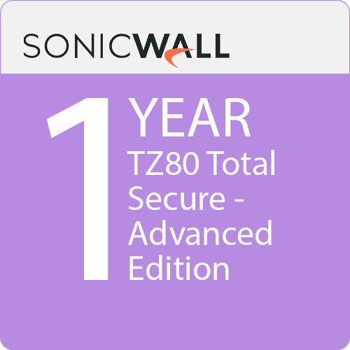 SONICWALL TZ80 TOTALSECURE - ADVANCED EDITION 1YR SONICWALL — view 2