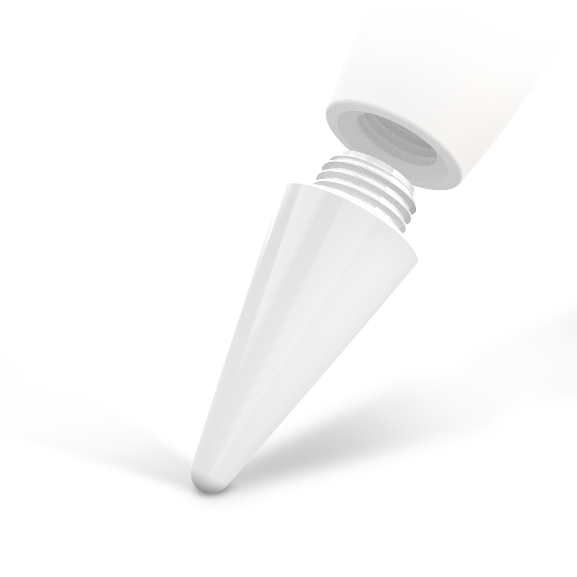 Zagg Accessories Pro Stylus 2 Replacement Tips Apple iPad - White (Box of 4) ZAGG — view 2