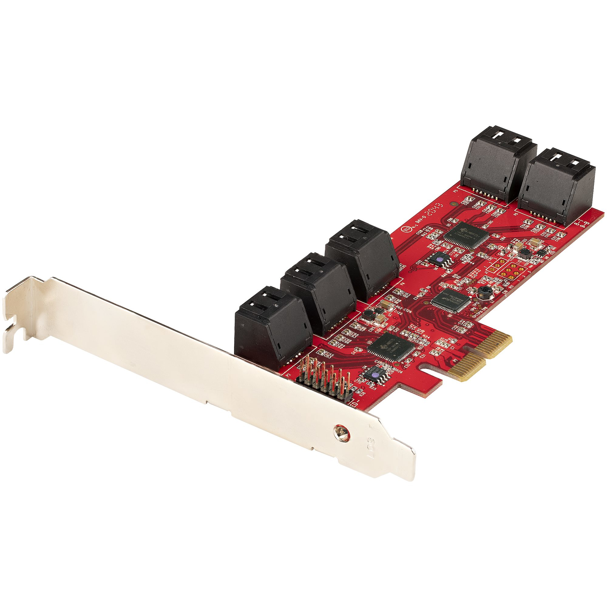 STARTECH.COM SATA PCIE CARD - 10 PORT 6GBPS PCIE SATA EXPANSION, 2 YR STARTECH — view 2