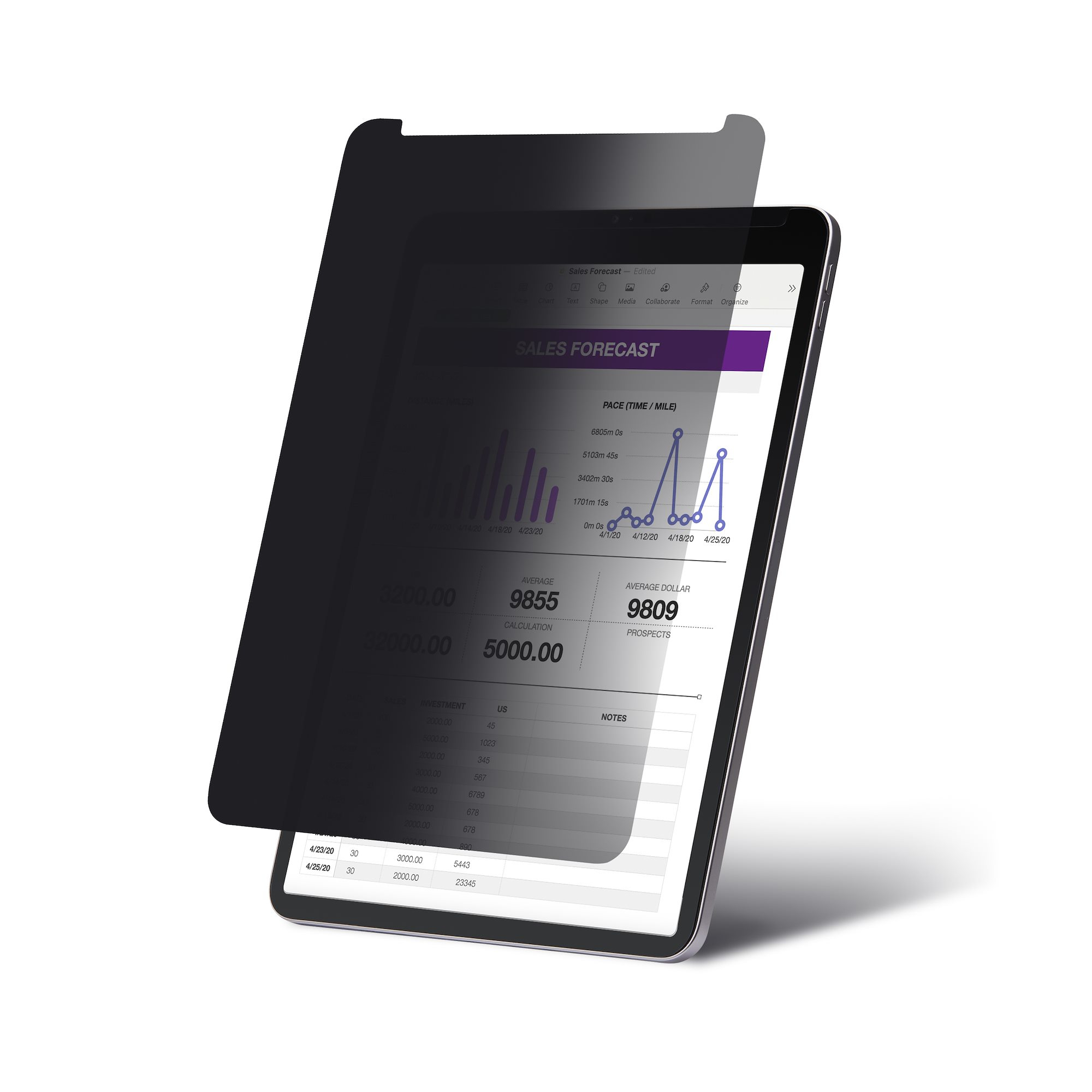 STARTECH.COM 4-WAY PRIVACY SCREEN FOR 11-INCH IPAD PRO, PORTRAIT/LANDSCAPE, 2 YR STARTECH — view 2