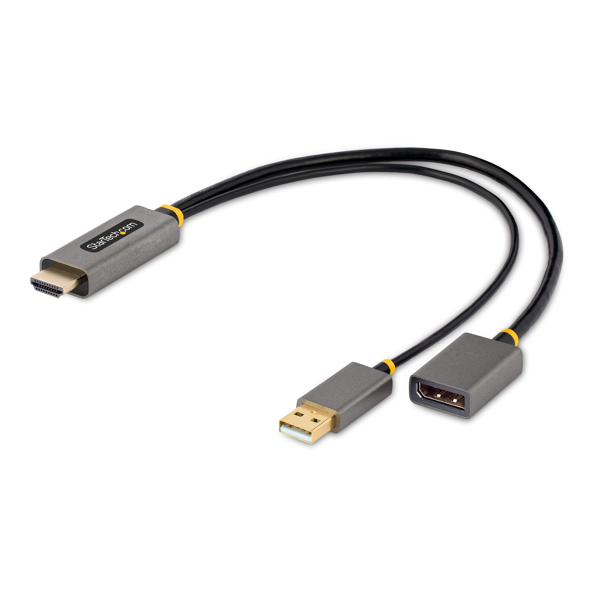 STARTECH.COM 1FT HDMI TO DISPLAYPORT ADAPTER, 4K 60HZ HDR HDMI DP CONVERTER 3 YR STARTECH — view 2