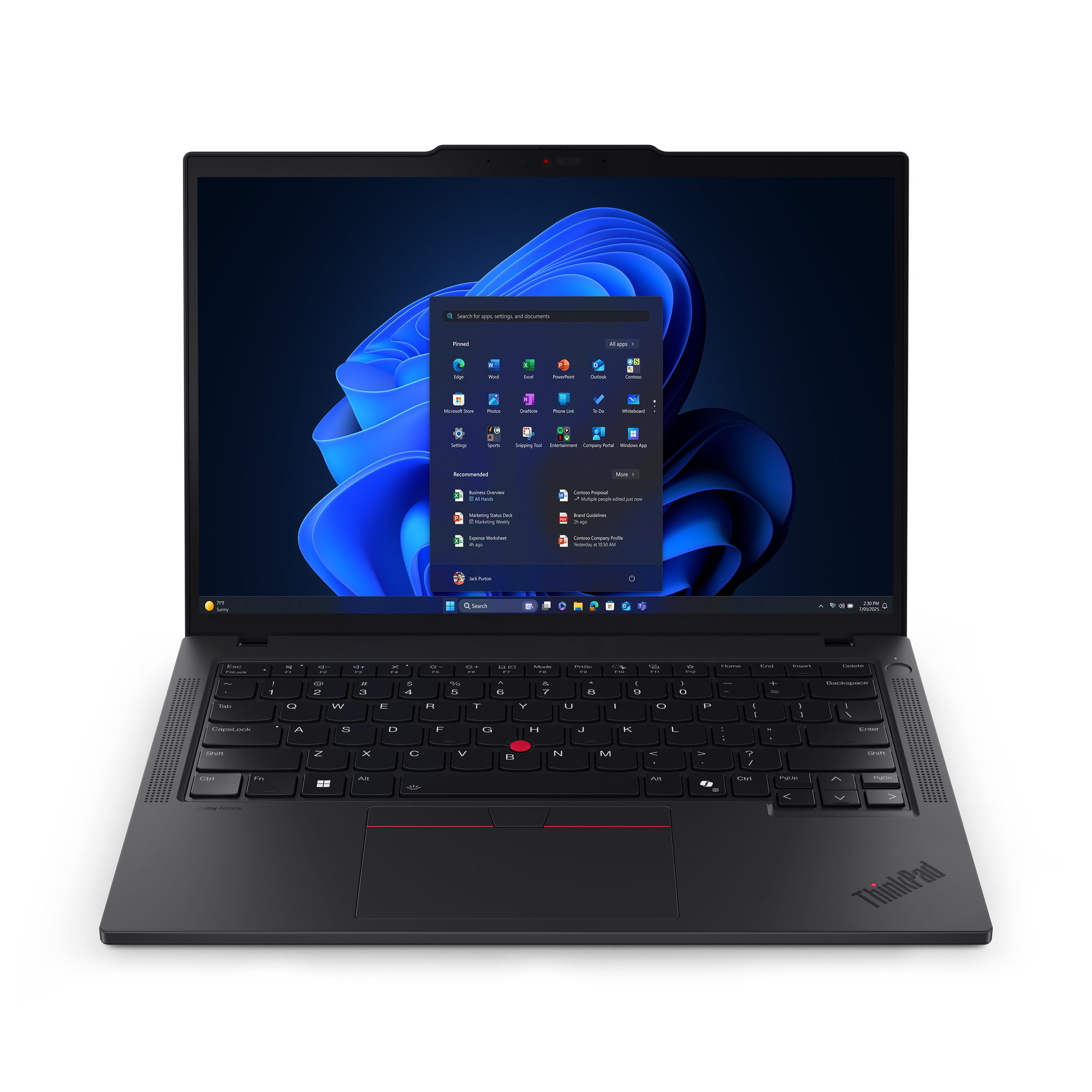 LENOVO T14 G6, 14" WUXGA, U5-226V, 16GB, 512GB, WF7, W11P, 3YP+CO LENOVO — view 2