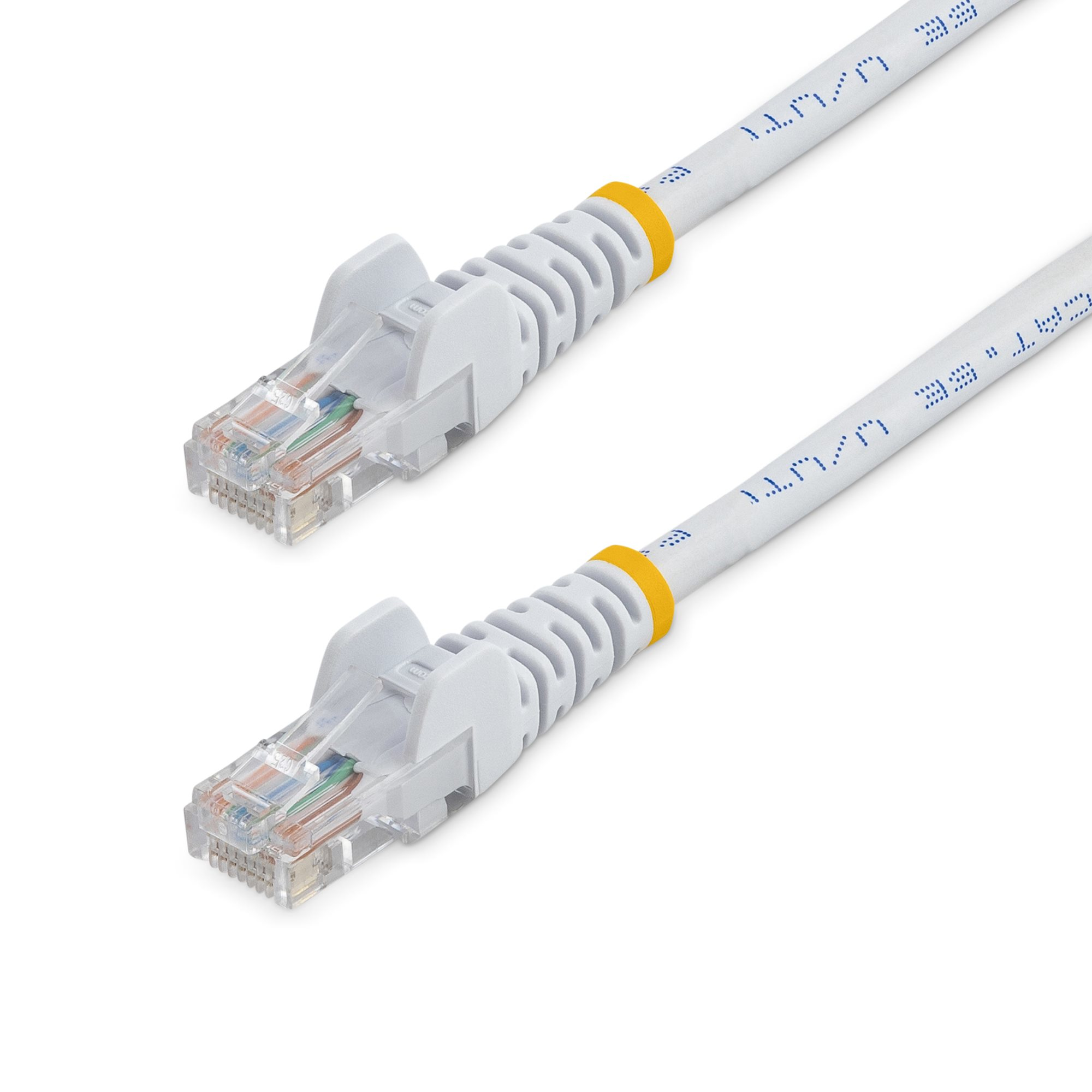 STARTECH.COM 3M CAT 5E WHITE SNAGLESS ETHERNET PATCH CABLE, LTW STARTECH — view 2