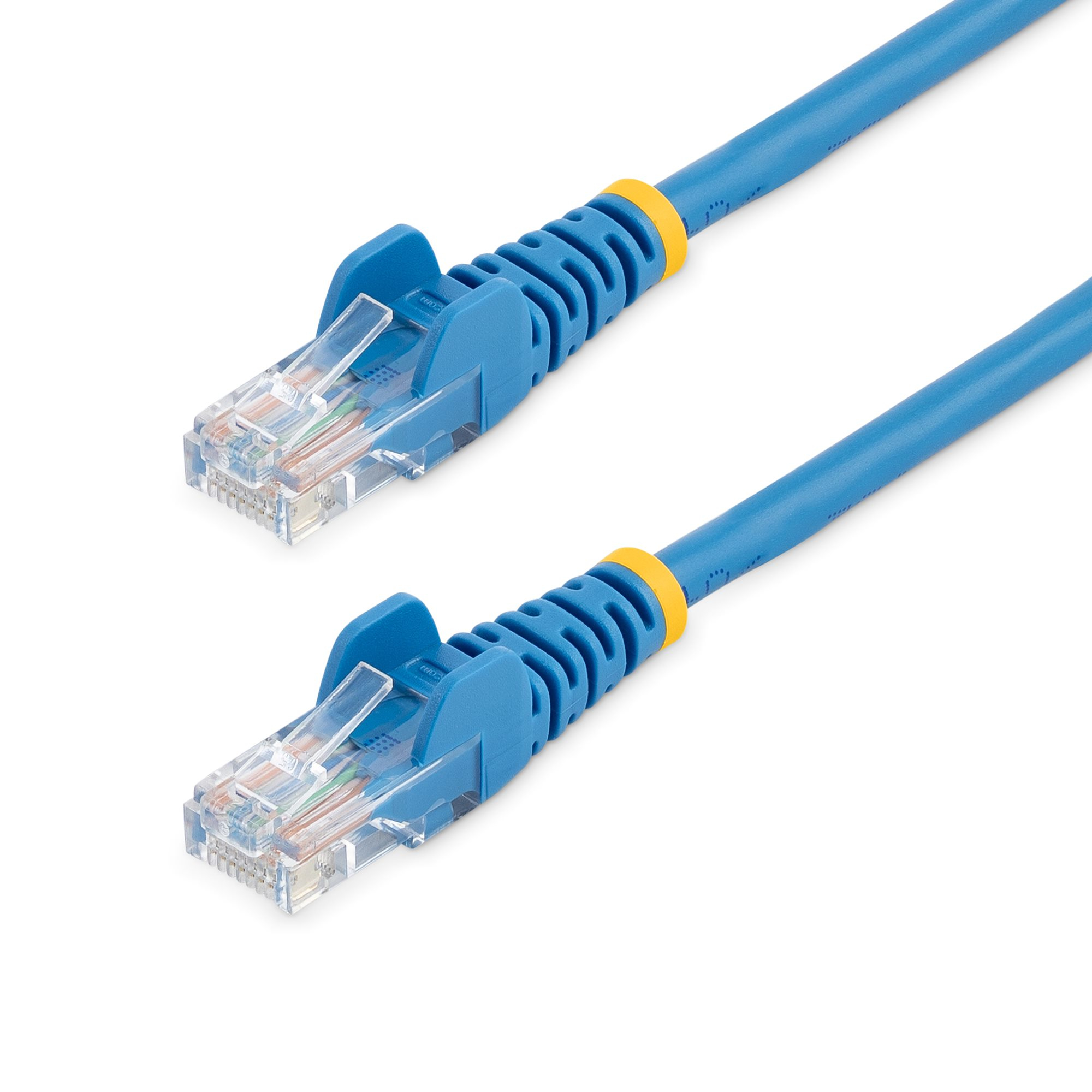 STARTECH.COM 0.5M BLUE CAT5E / CAT 5 SNAGLESS ETHERNET PATCH CABLE 0.5 M LTW STARTECH — view 2