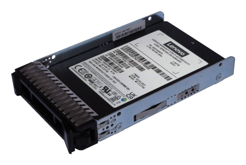 LENOVO THINKSYSTEM 2.5" MULTI VENDOR480GB READ INTENSIVE SATA 6GBHSSSD V2 LENOVO — view 2