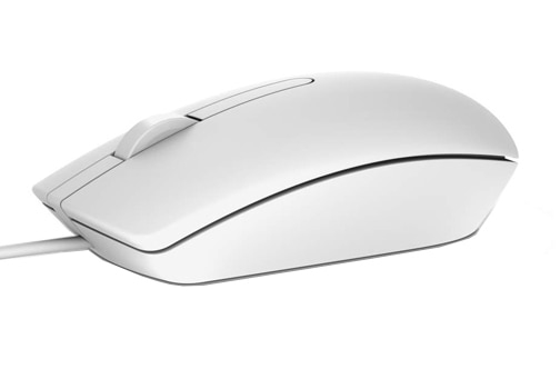 DELL OPTICAL MOUSE - MS116 - WHITE RETAIL PACKAGING DELL — view 2