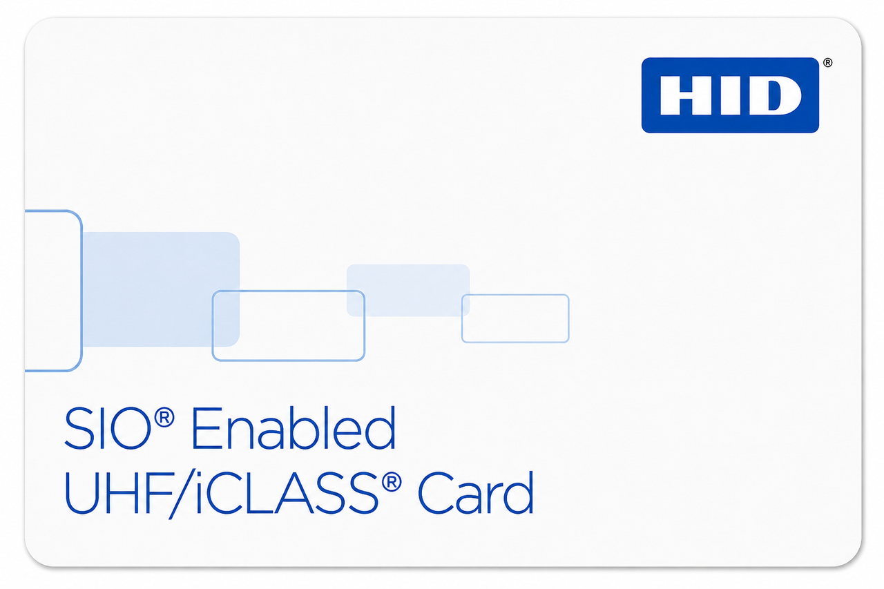 HID UHF+ICLASS CARD 32K HID-PROG SIO-NUM COMP MOQ=100 HID — view 2