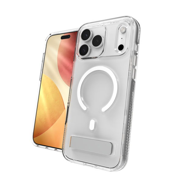 ZAGG Crystal Palace Snap Kickstand + Camera Control Button Case, Apple 17 Pro (CC) ZAGG — view 2