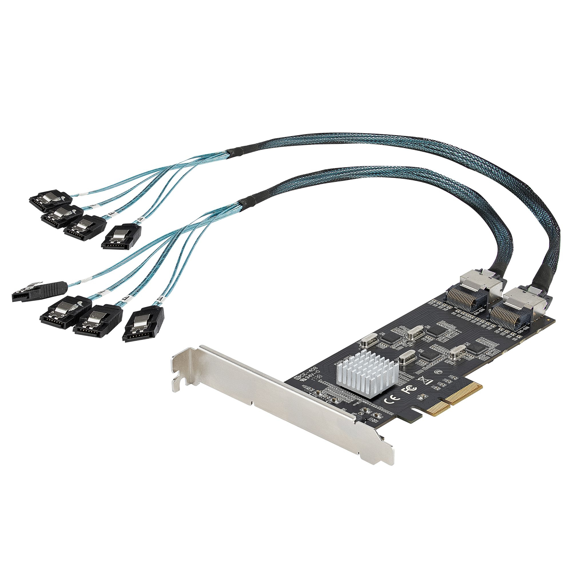 STARTECH.COM 8 PORT SATA PCIE CARD, PCI EXPRESS SATA 6GBPS, 2 YR STARTECH — view 2