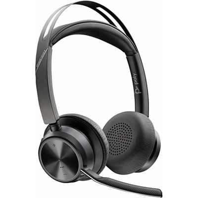 HP Poly Voyager Focus 2 USB-C-C Headset +USB-C/A Adapter HP — view 2