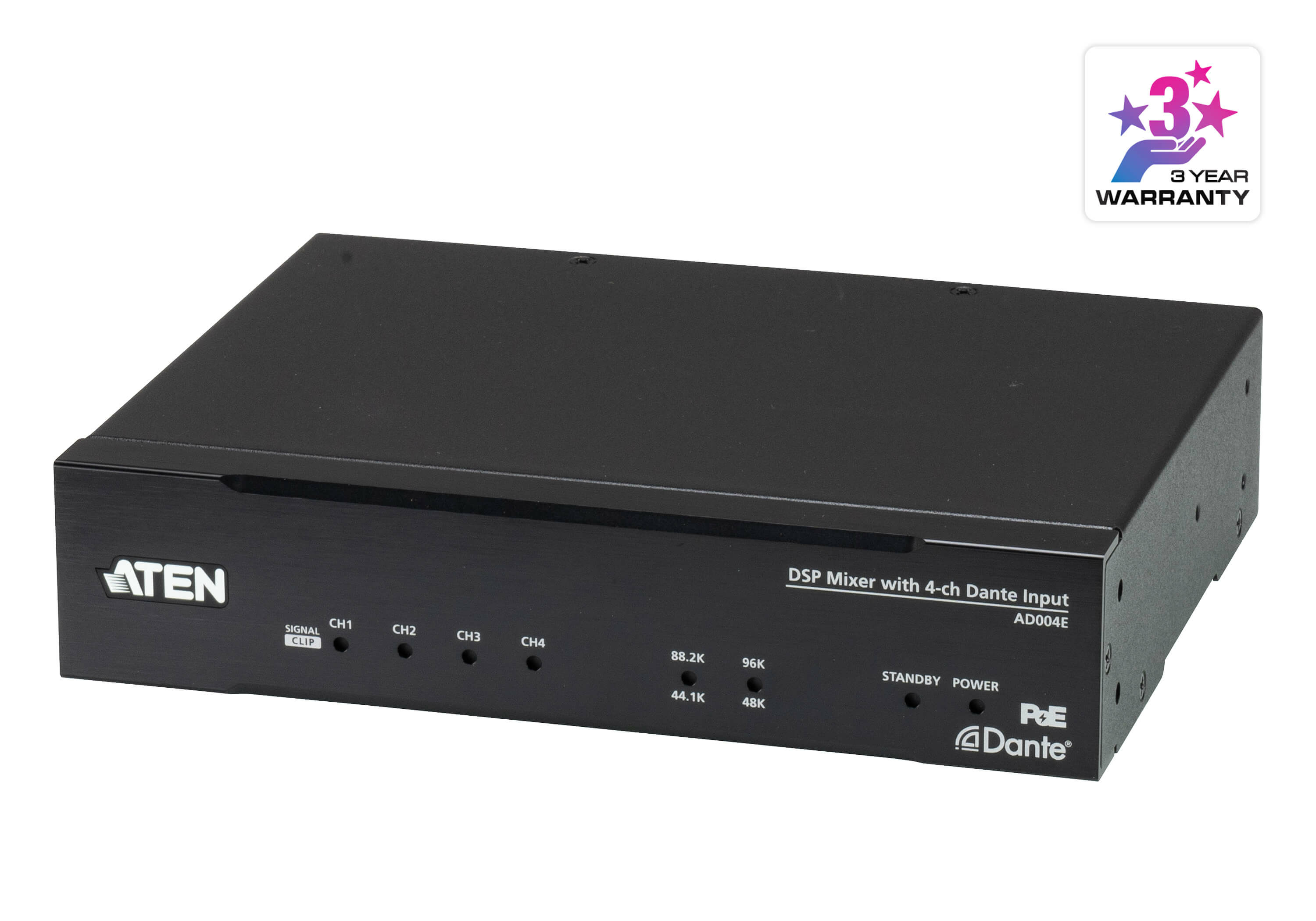 ATEN DSP MIXER WITH 4-CHANNEL DANTE INPUT AND POE SUPPORT ATEN — view 2