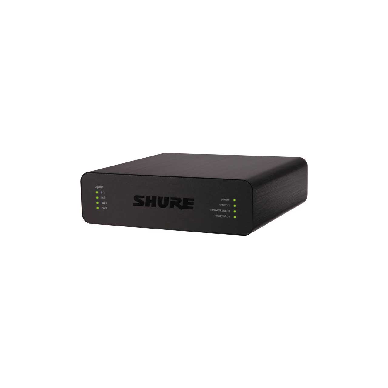 SHURE (ANI22-BLOCK) AUDIO NETWORK INTERFACE 2 CH IN/2 CH OUT - DANTE, 1/3 RU, BLOCK SHURE — view 2