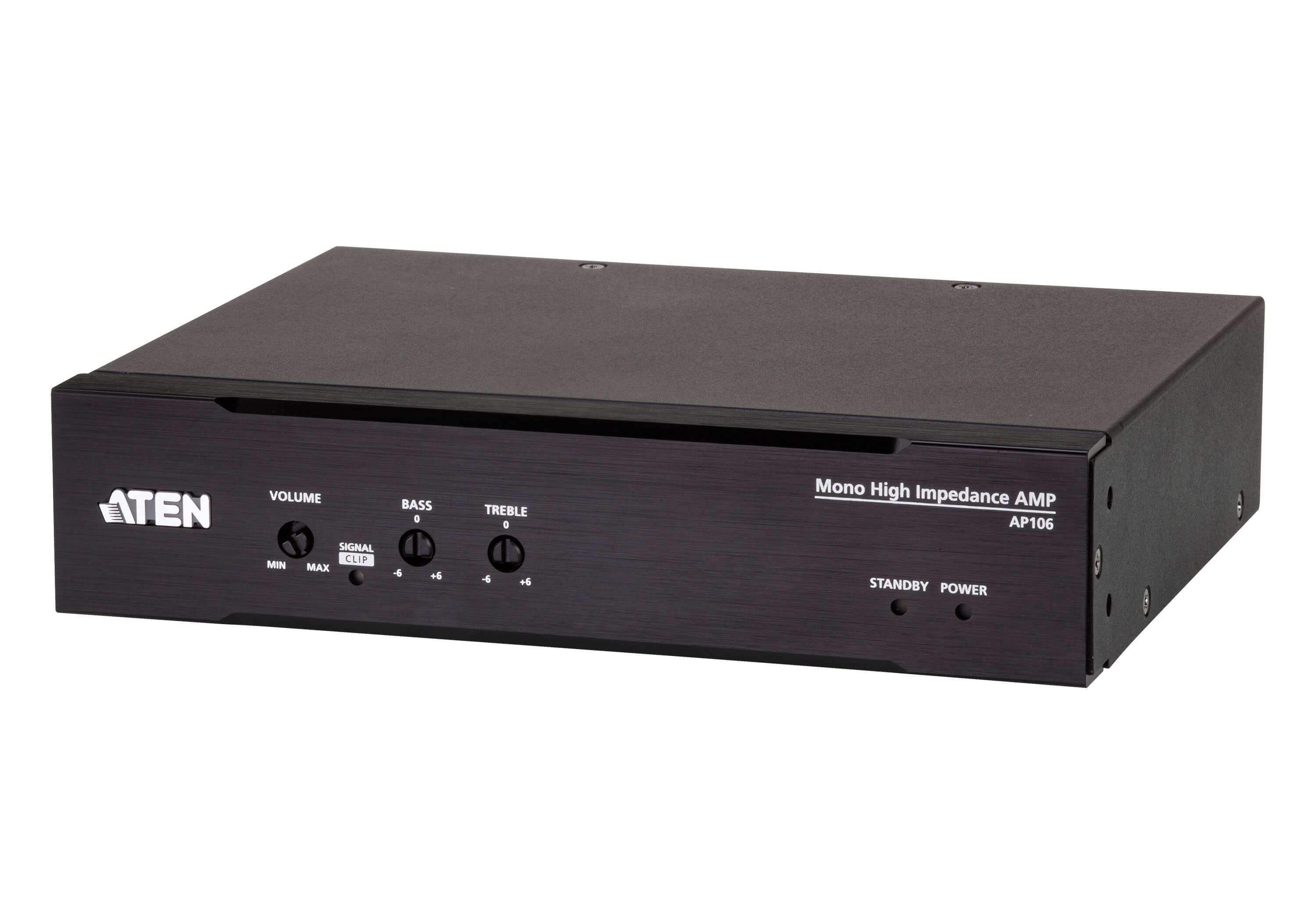 ATEN 60W COMPACT HIGH IMPEDANCE MONO POWER AMPLIFIER WITH 2-BAND EQUALISER ATEN — view 1