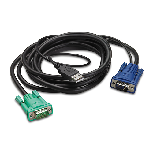APC (AP5821) INTEGRATED LCD KVM USB CABLE - 6 FT (1.8M) APC — view 2