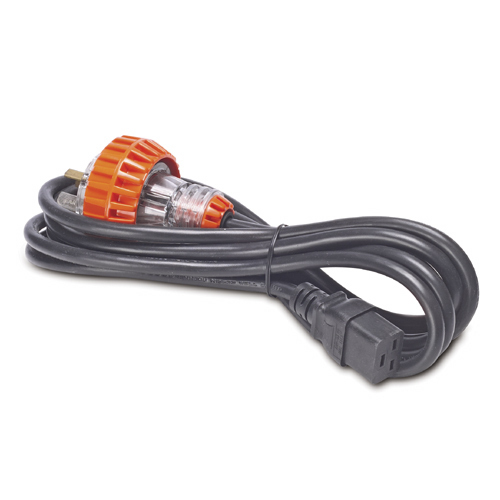 APC (AP9897) PWR CORD, 15A, 230V, C19 TO AUSN PLUG APC — view 2