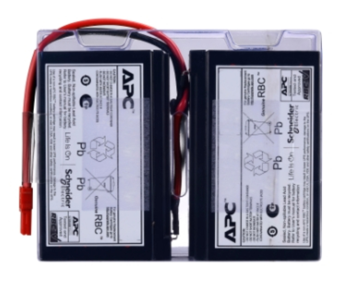 APC REPLACEMENT BATTERY CARTRIDGE #200. VRLA, 9AH, 24V DC, 2YR WARRANTY FOR SRV1K RM UPS APC — view 2