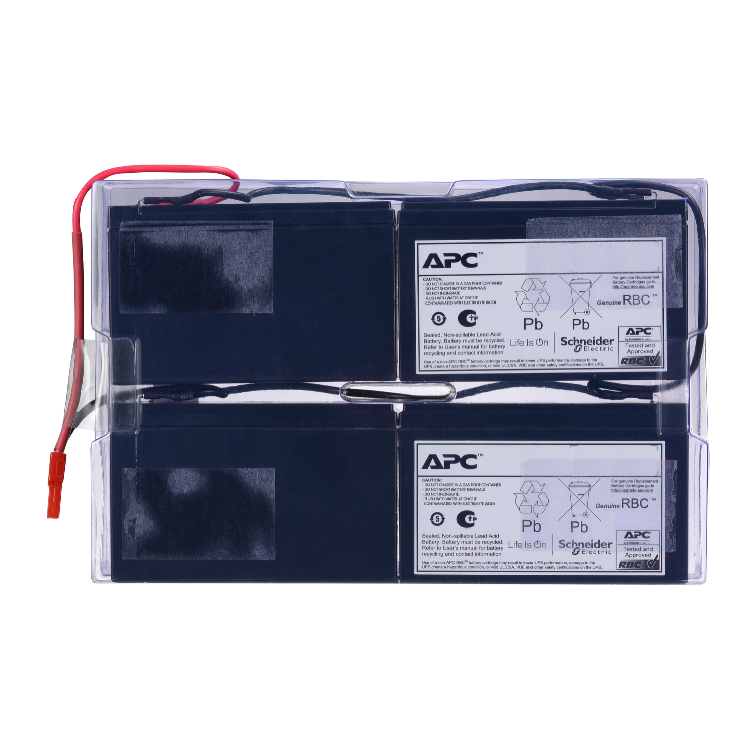 APC REPLACEMENT BATTERY CARTRIDGE #201. VRLA, 9AH, 48V DC, 2YR WARRANTY FOR SRV2K RM UPS APC — view 2