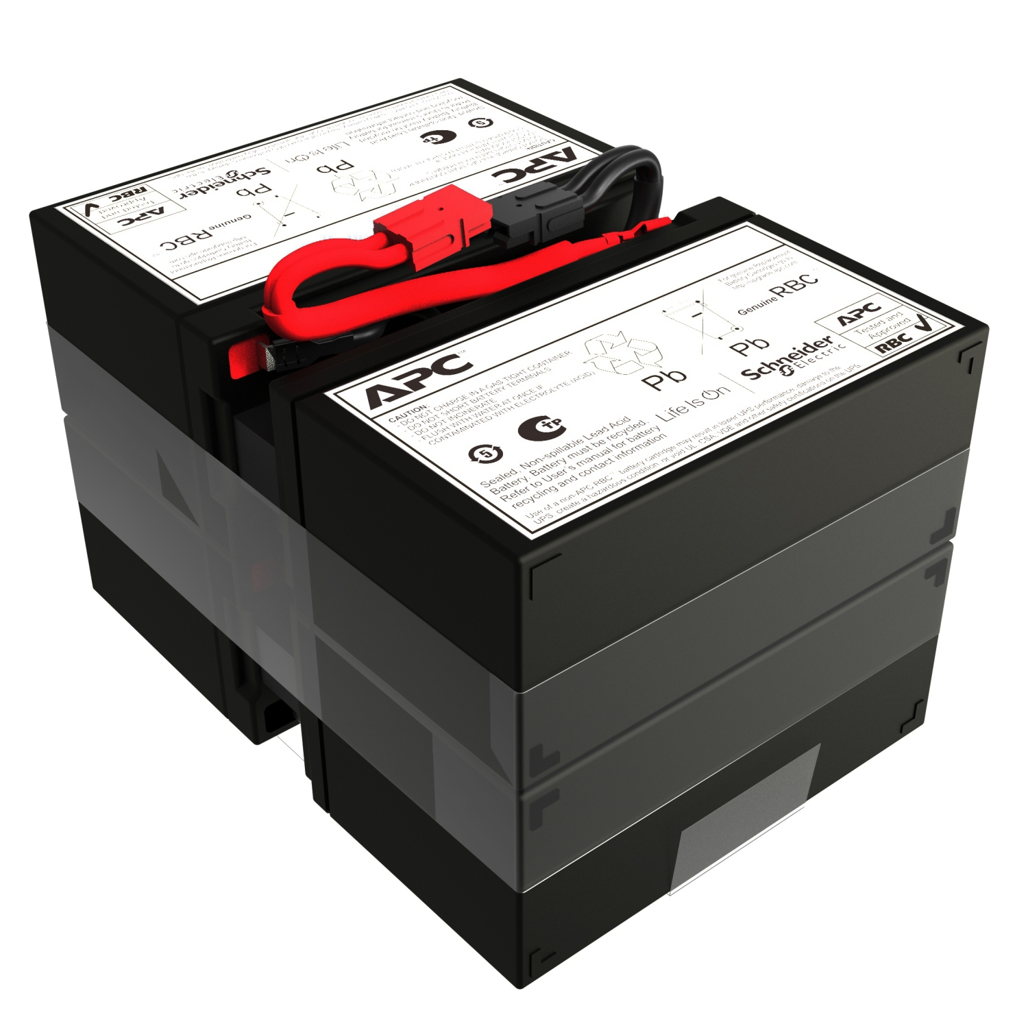 APC REPLACEMENT BATTERY CARTRIDGE #209. VRLA, 9AH, 48V DC, 2YR WARRANTY FOR SMV3K UPS APC — view 2