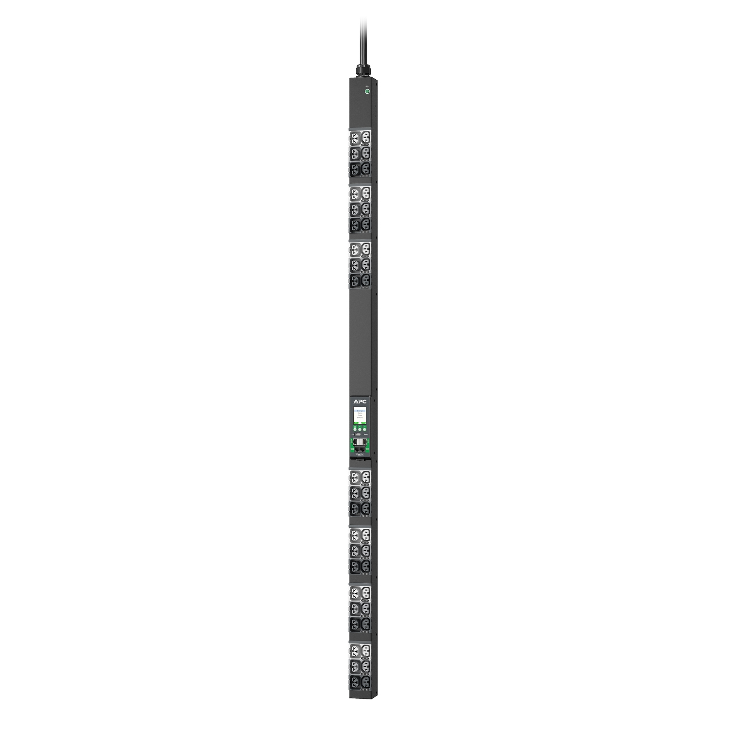 APC NetShelter Rack PDU Advanced, Metered, 11.5kW, 3PH, 415V, 20A, 520P6, 42 Outlet APC — view 2