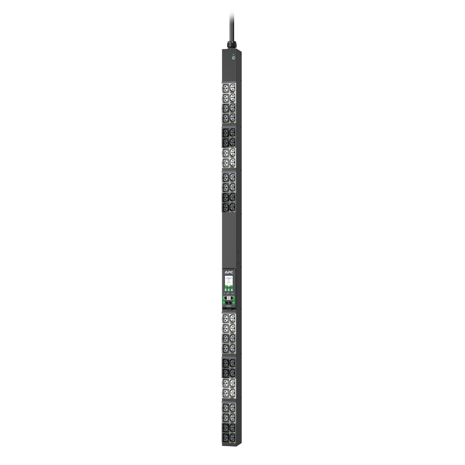 APC NetShelter Rack PDU Advanced, Switched Metered Outlet, 11.5kW, 3PH, 415V, 20A, 520P6, APC — view 2