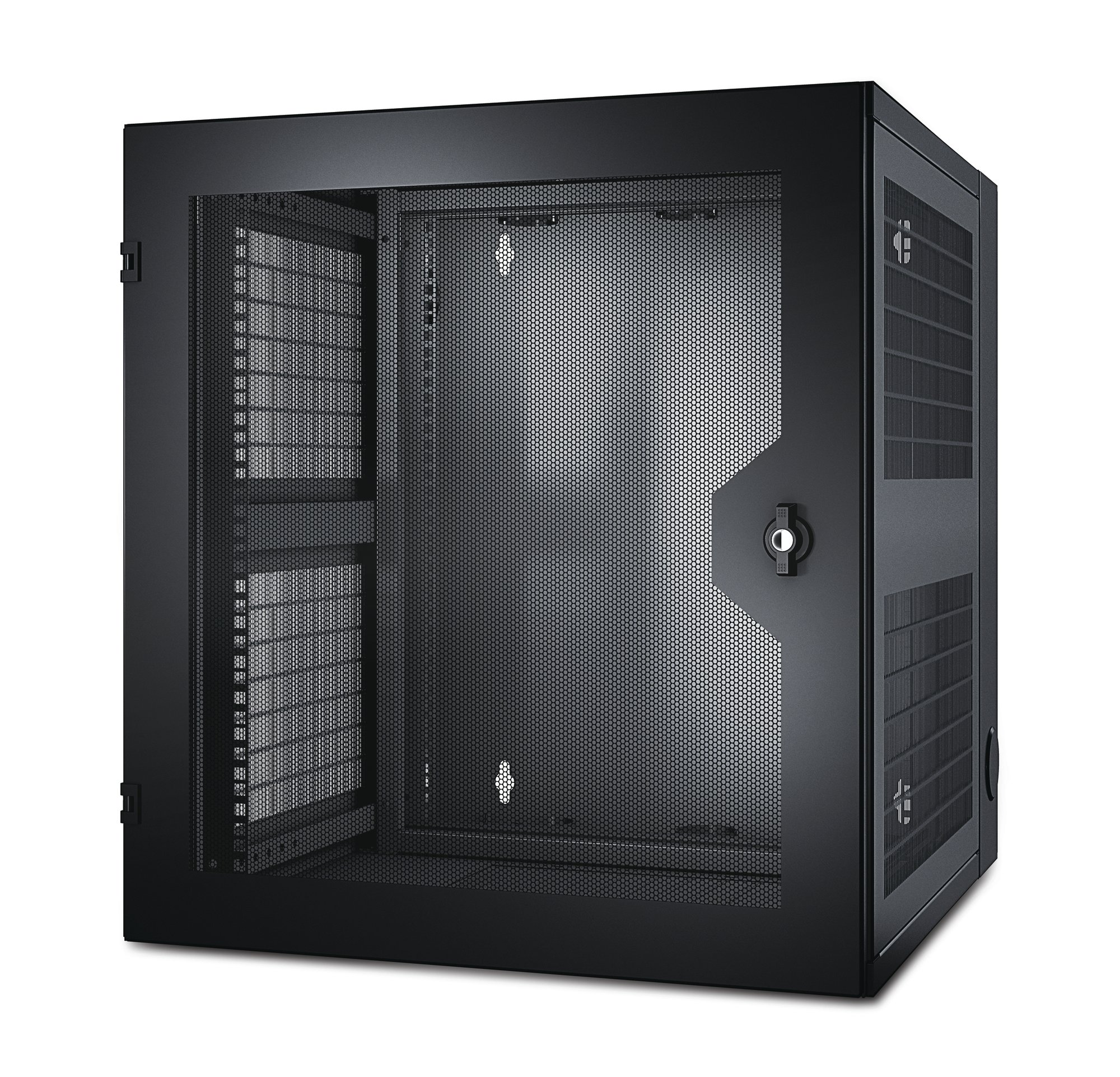 APC (AR100HD) WX NETSHELTER 13U, WALLMOUNT ENCLOSURE, FULLY VENTED, BLACK APC — view 2