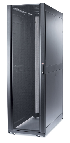 APC NETSHELTER SX 48U 600MM WIDE X 1200MM DEEP ENCLOSURE WITH SIDES BLACK APC — view 2