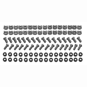 APC M6 HARDWARE KIT (AR8100) 32 SETS OF M6 CAGE NUTS, NYLON WASHERS AND SCREWS APC — view 2