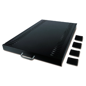 APC (AR8123BLK) STANDARD DUTY SLIDING SHELF - 100LBS/45KG(CAPACITY) - BLACK APC — view 2