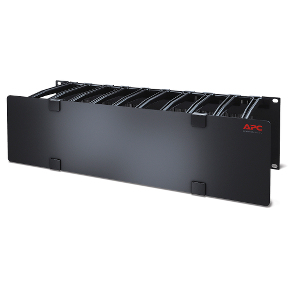 APC (AR8605) 3U HORIZONTAL CABLE MANAGER, 6" FINGERS TOP AND BOTTOM APC — view 2