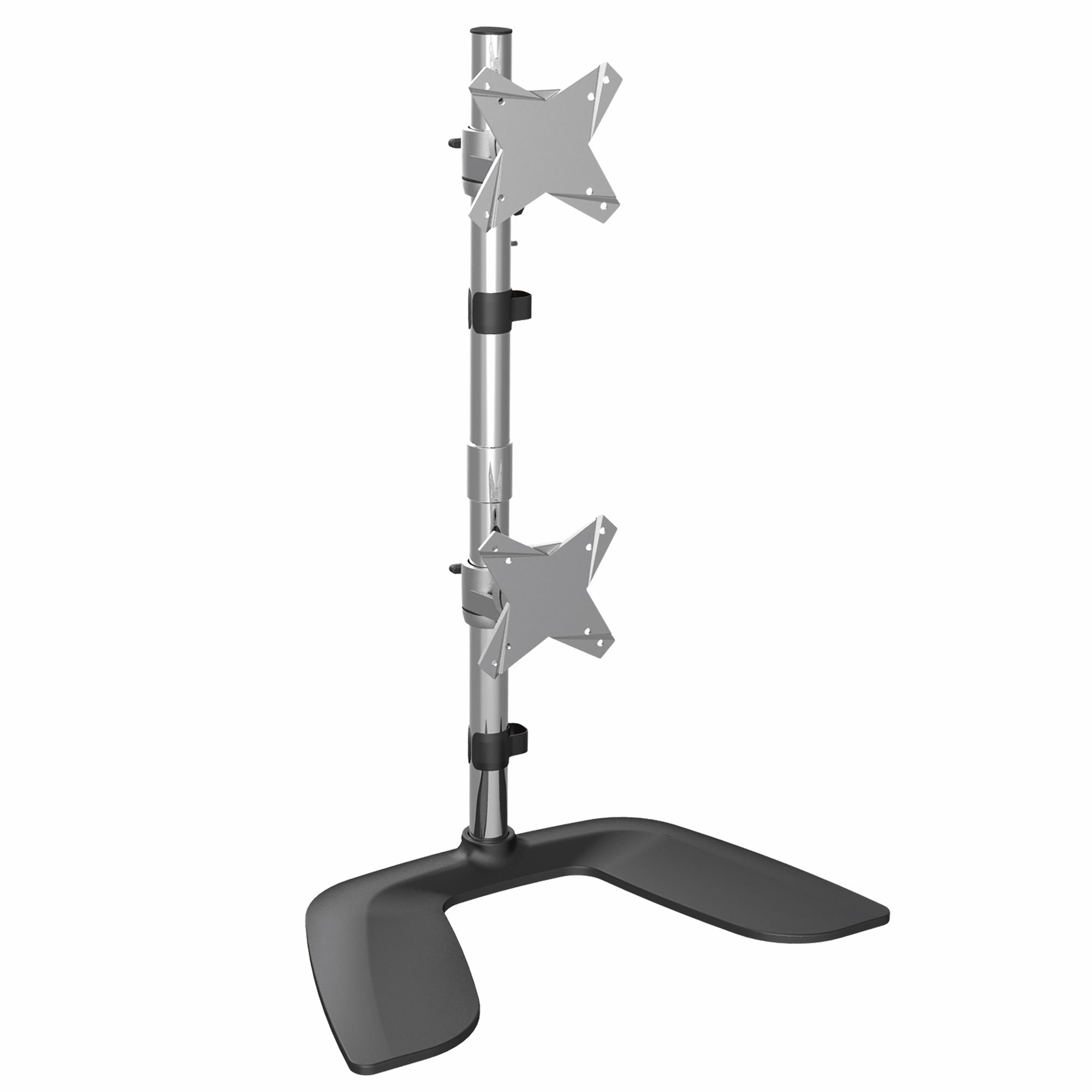 STARTECH.COM VERTICAL DUAL MONITOR STAND - FREE STANDING MOUNT 27 INCH VESA 5 YR STARTECH — view 2