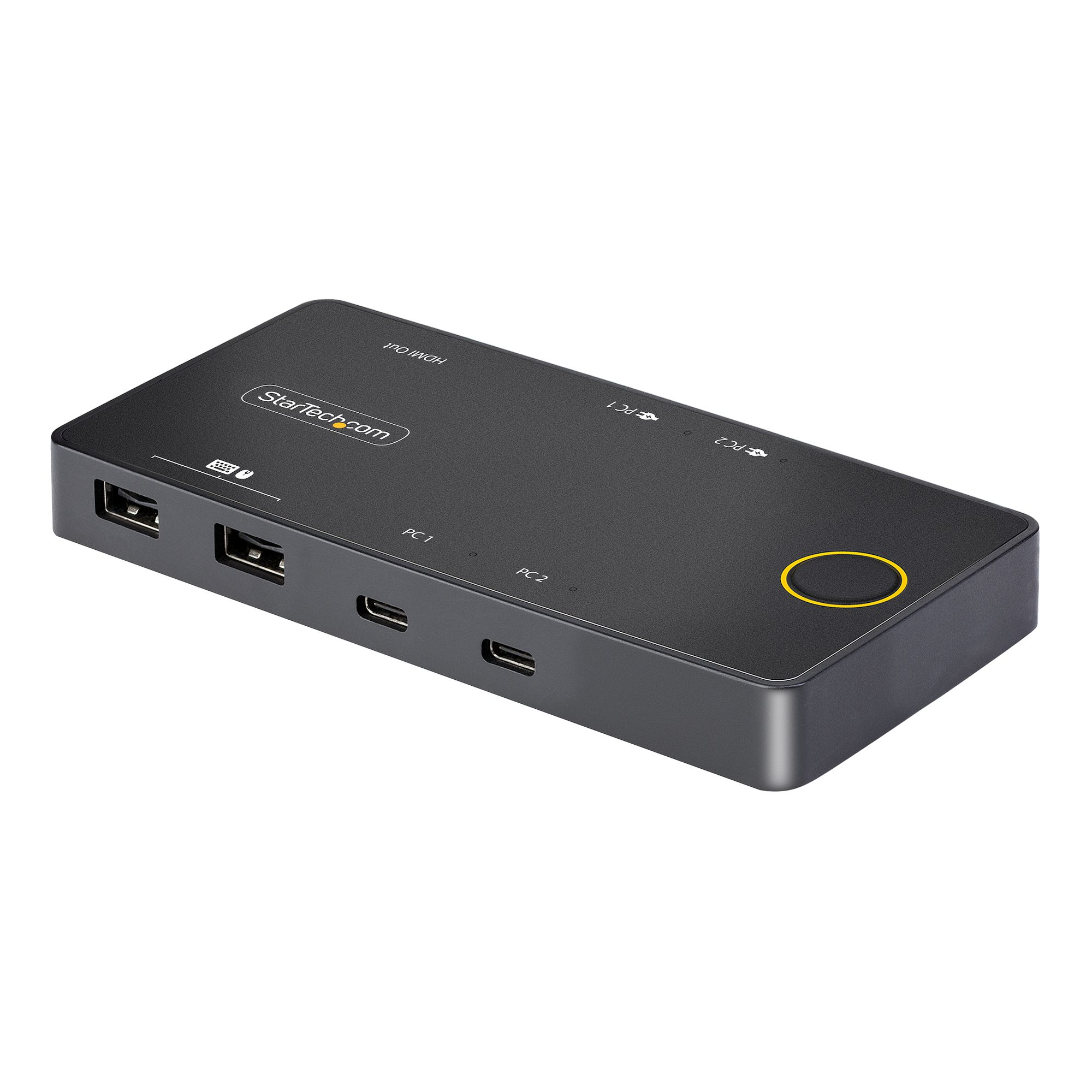 STARTECH.COM 2-PORT USB-C KVM SWITCH, SINGLE-4K 60HZ HDMI MONITOR, DUAL-100W PD 2 YR STARTECH — view 2