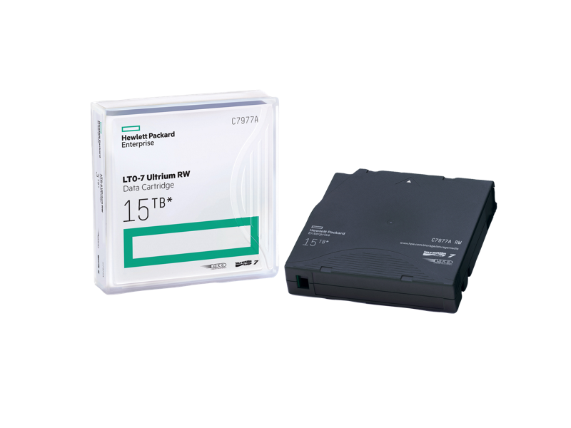 HPE LTO-7 Ultrium 15TB RW Data Cartridge HPE — view 2