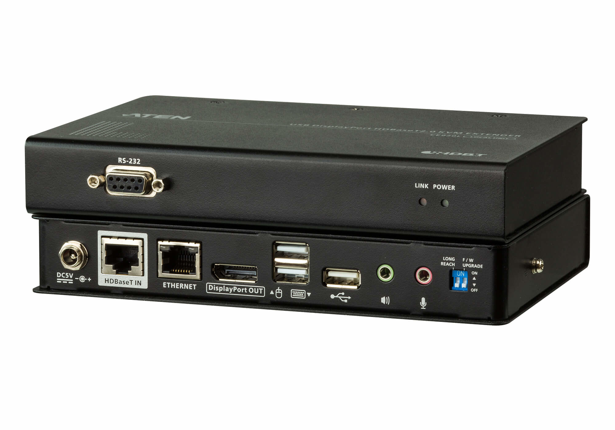 ATEN 4K DISPLAYPORT HDBASET 2.0 KVM EXTENDER WITH RS232 ATEN — view 2