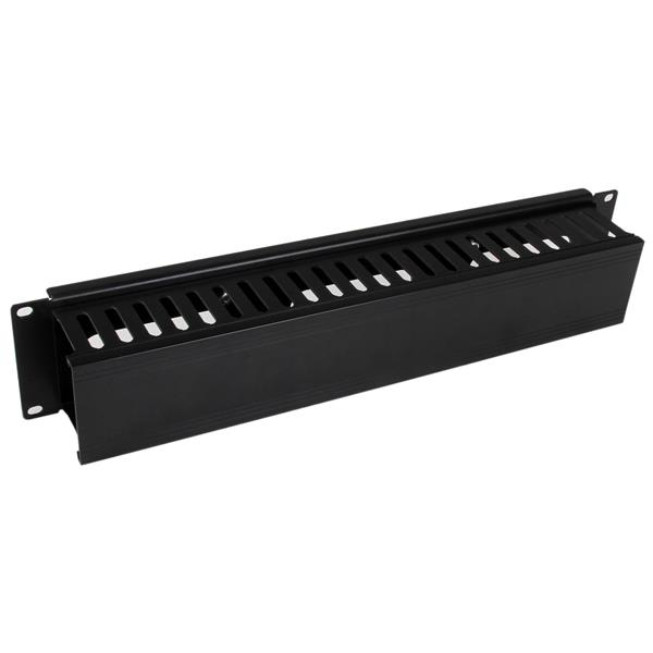 STARTECH.COM 2U SERVER RACK CABLE MANAGEMENT PANEL WITH COVER 2 YR STARTECH — view 2