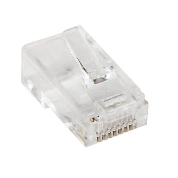 STARTECH.COM CAT5E RJ45 STRANDED MODULAR PLUG CONNECTOR - 50 PKG, LTW STARTECH — view 2