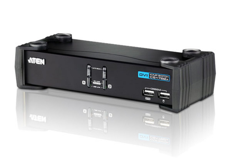 ATEN 2 PORT USB 2.0 DVI KVMP SWITCH ATEN — view 2