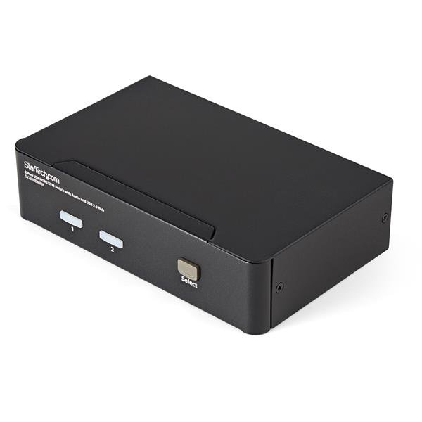 STARTECH.COM 2 PORT USB HDMI KVM SWITCH WITH AUDIO & USB 2.0 HUB, 1920X1200 - OPEN BOX STARTECH — view 2