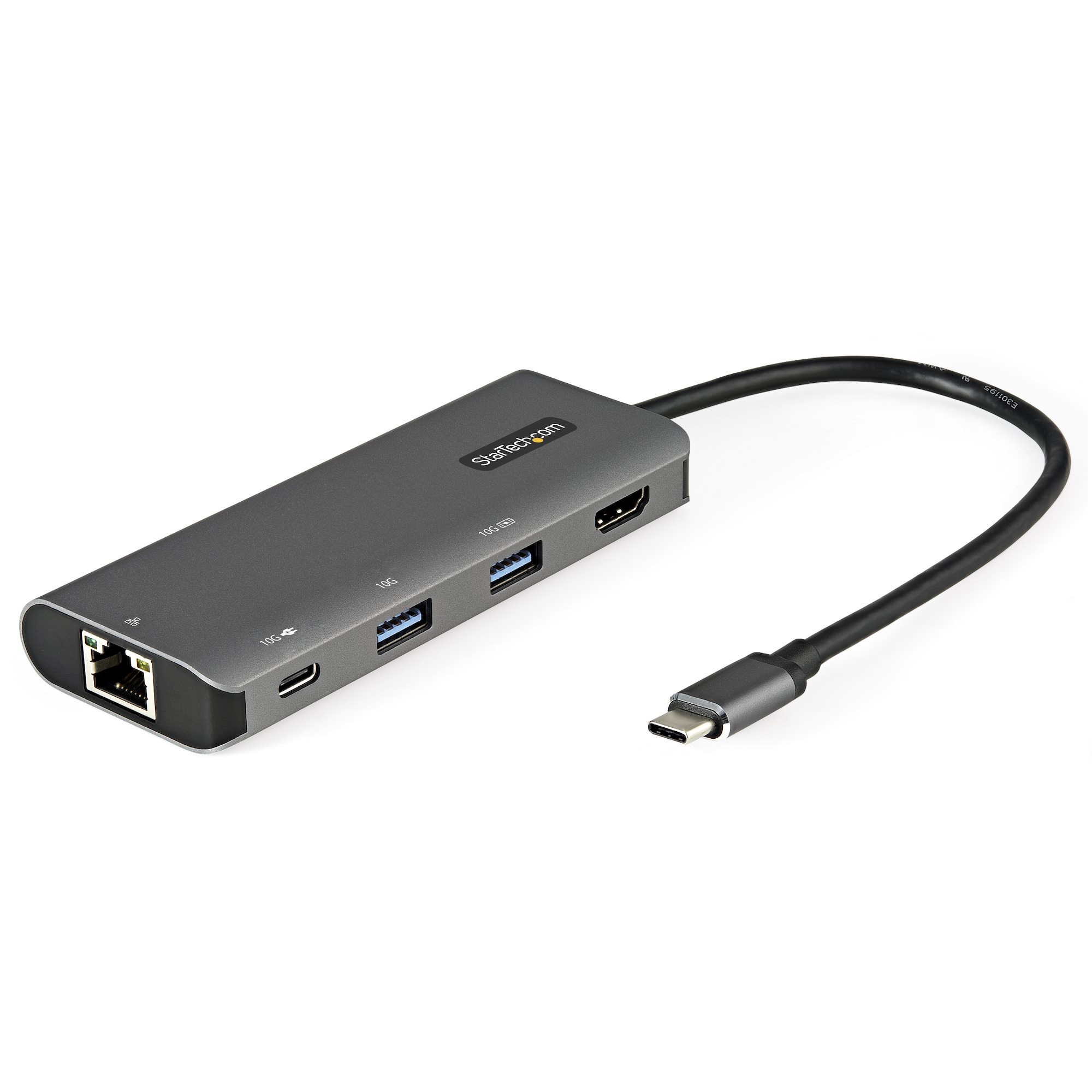 STARTECH.COM USB C MULTIPORT ADAPTER - 4K HDMI/PD/USB/GBE- 10GBPS MINI DOCK 3 YR STARTECH — view 2