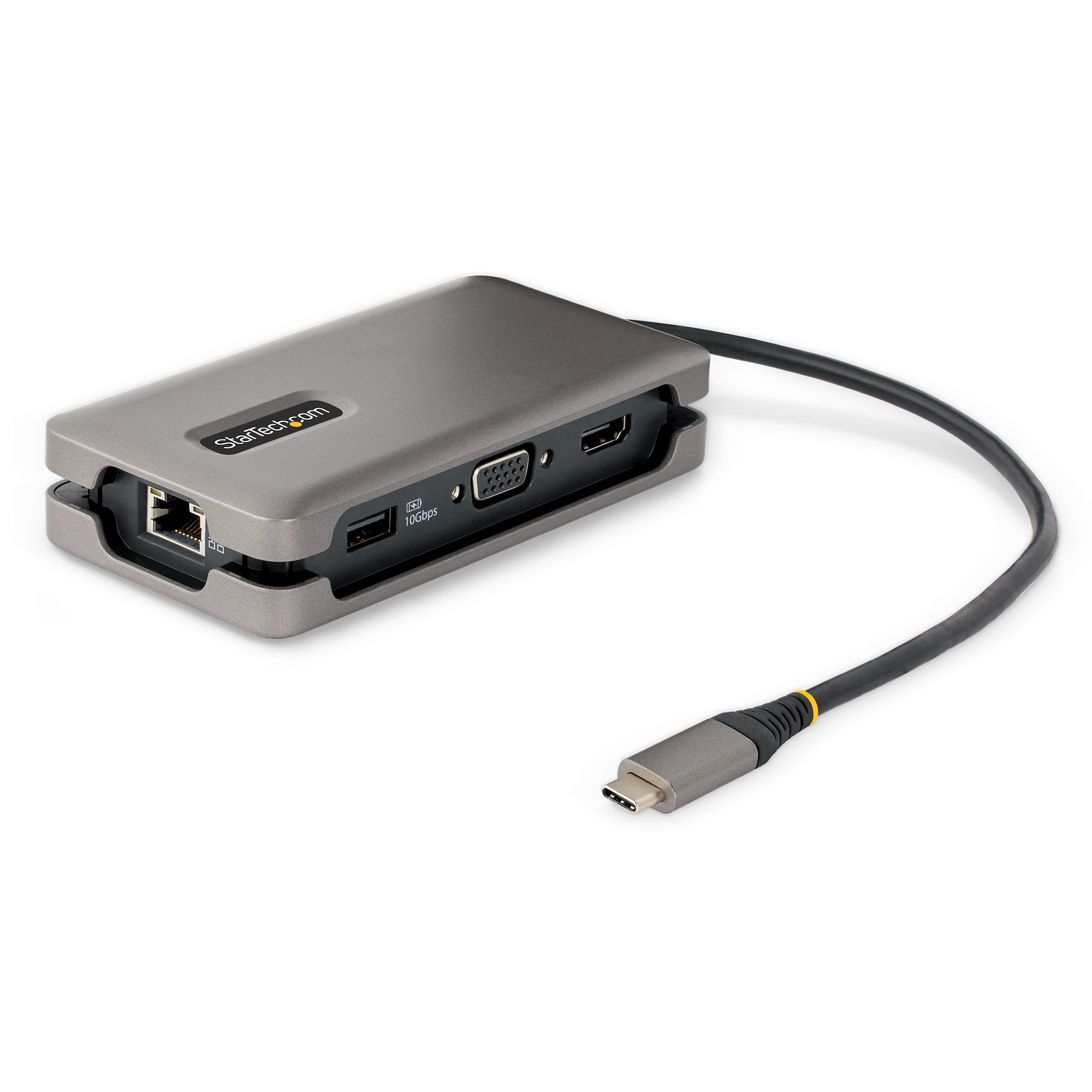 STARTECH.COM USB-C MULTIPORT ADAPTER, 4K HDMI/VGA MINI LAPTOP TRAVEL DOCK 3 YR STARTECH — view 2