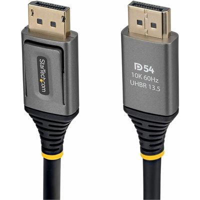 STARTECH.COM 2M DISPLAYPORT 2.1 CABLE, VESA-CERTIFIED, DP54 DP 2.1 CABLE, LTW STARTECH — view 2