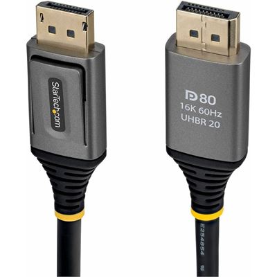 STARTECH.COM 50CM DISPLAYPORT 2.1 CABLE, VESA-CERTIFIED, DP80 DP2.1 CABLE, LTW STARTECH — view 2