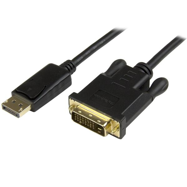 STARTECH.COM 3' DISPLAYPORT TO DVI CABLE - DP TO DVI-D MONITOR ADAPTER M/M 3 YR STARTECH — view 2